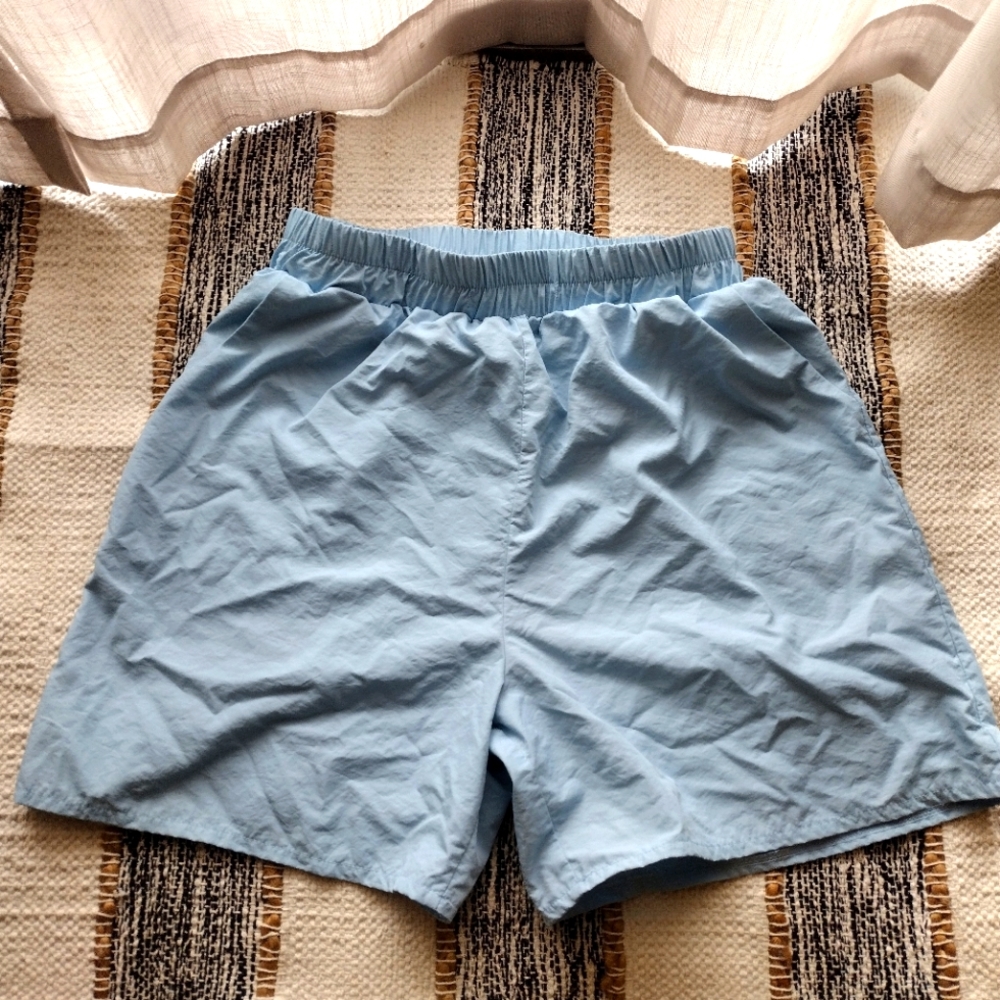 3/ $25 Rumwe men swim trunks pastel blue 💙